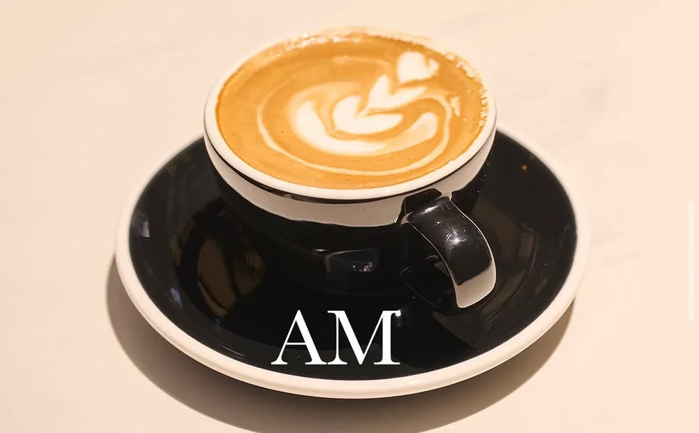 Capuccino con arte latte